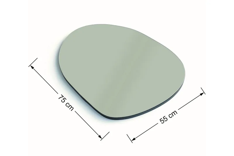 Samtens Bordsspegel - Svart - Inredning - Speglar - Bordsspegel