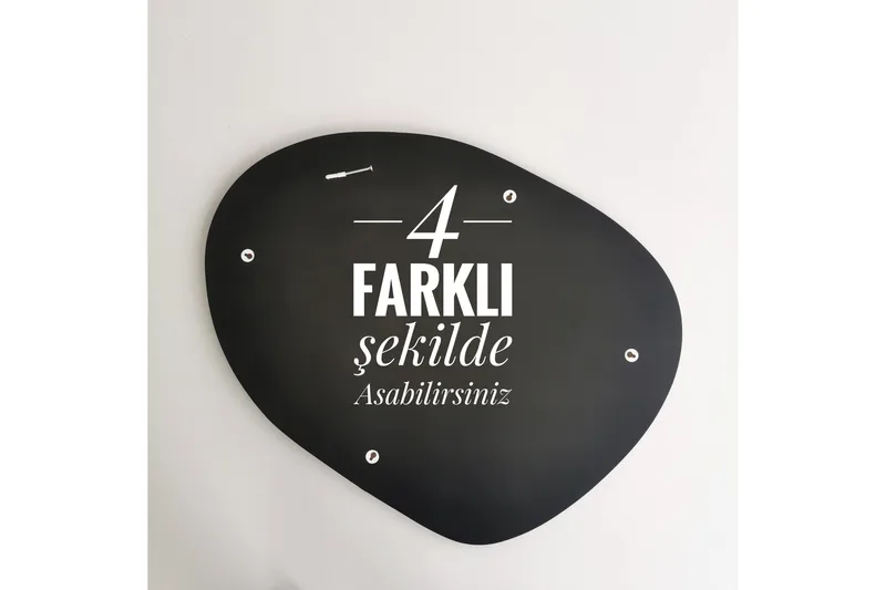 Samtens Bordsspegel - Svart - Inredning - Speglar - Bordsspegel