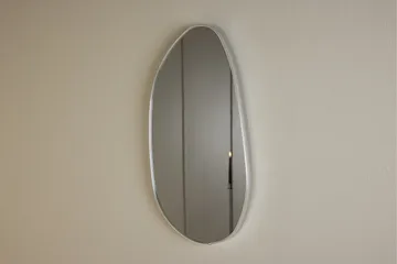 Borgholm Vägghängd Spegel 30 cm - Silver - Inredning - Speglar - Väggspegel