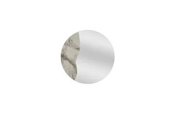 Buhem Vägghängd Spegel Rund 60 cm - Beige - Inredning - Speglar - Väggspegel