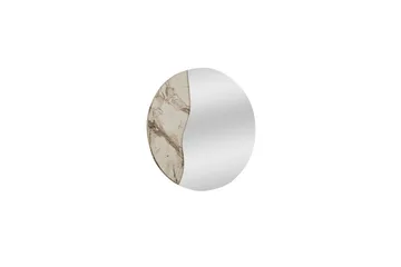Buhem Vägghängd Spegel Rund 60 cm - Beige - Inredning - Speglar - Väggspegel