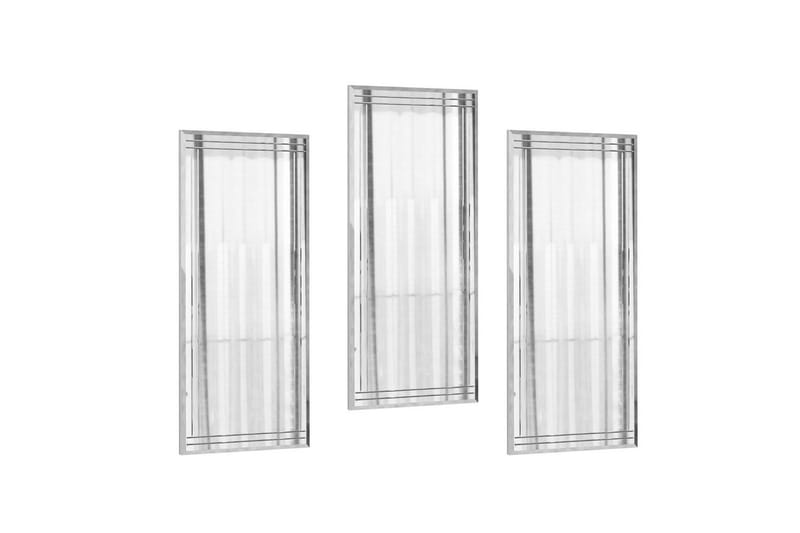 Dekorativt Spegelset (3 Delar) Heba Buhem Transparent, Ivory