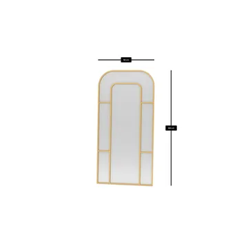Faylen Golvspegel 90x180 cm - Guld - Inredning - Speglar - Helkroppsspegel