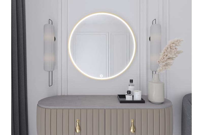 Gerbinie Vägghängd Spegel 80 cm - Guld - Inredning - Speglar - Väggspegel