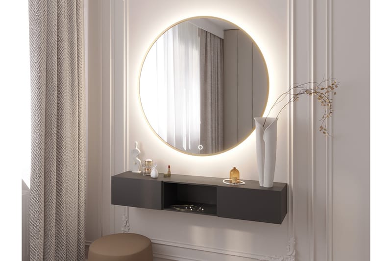 Gerbinie Vägghängd Spegel 80 cm - Guld - Inredning - Speglar - Väggspegel