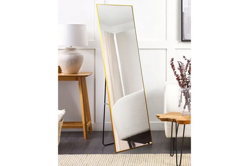 Golvspegel Beauvais Guld - Guld - Inredning - Speglar - Helkroppsspegel