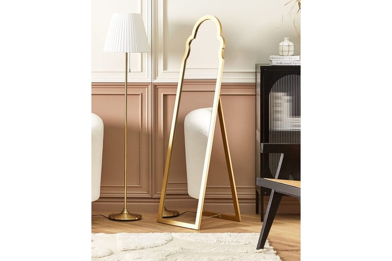 Golvspegel Chatillon Guld - Guld - Inredning - Speglar - Helkroppsspegel