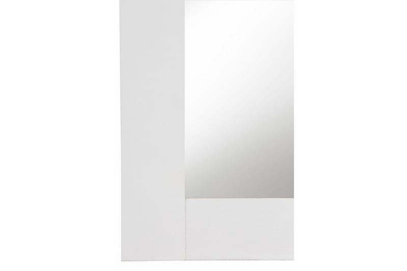 Jacopo Spegel 60 cm - Vit/Brun - Helkroppsspegel - Golvspegel