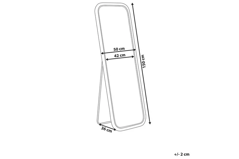 Golvspegel Malange - Inredning - Speglar - Helkroppsspegel