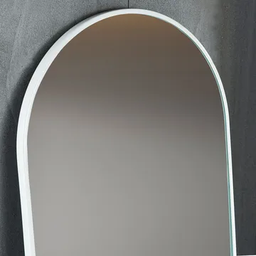 Golvspegel rund 700x1850mm - vit - Inredning - Speglar - Helkroppsspegel