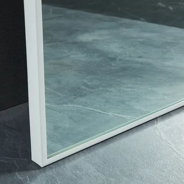 Golvspegel rund 700x1850mm - vit - Inredning - Speglar - Helkroppsspegel