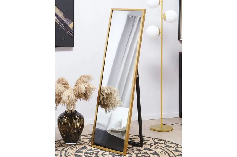 Golvspegel Torcy Guld - Guld - Inredning - Speglar - Helkroppsspegel