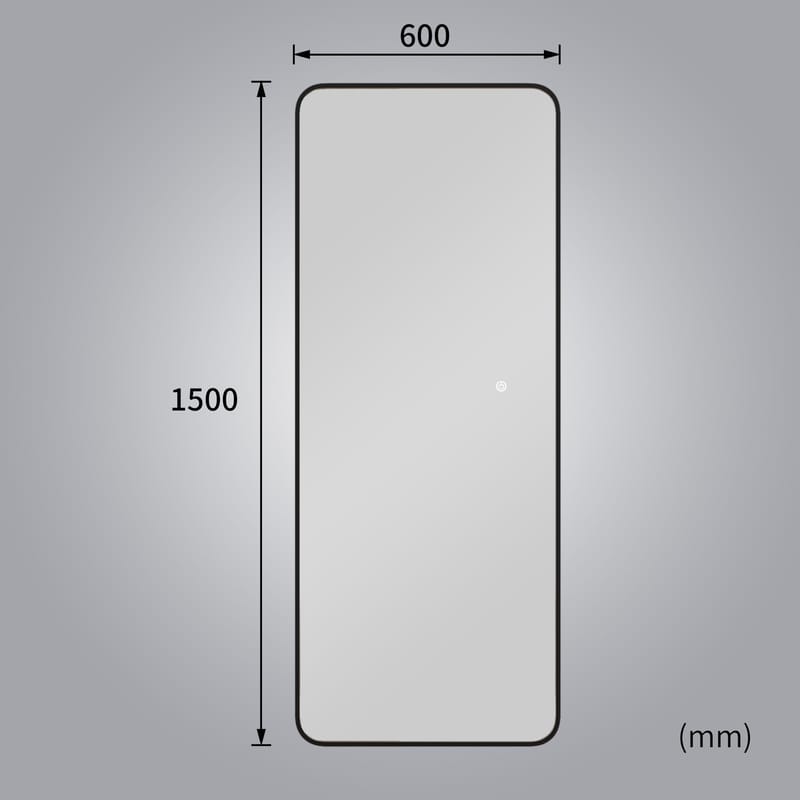 Hallspegel med LED-belysning | 150x60cm | Akali - Inredning - Speglar - Väggspegel
