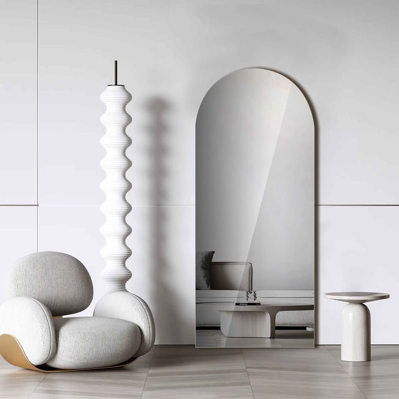 Helkroppsspegel 70x160cm | Vägghängd/golvstående | Valvformad | Leona - Inredning - Speglar - Helkroppsspegel