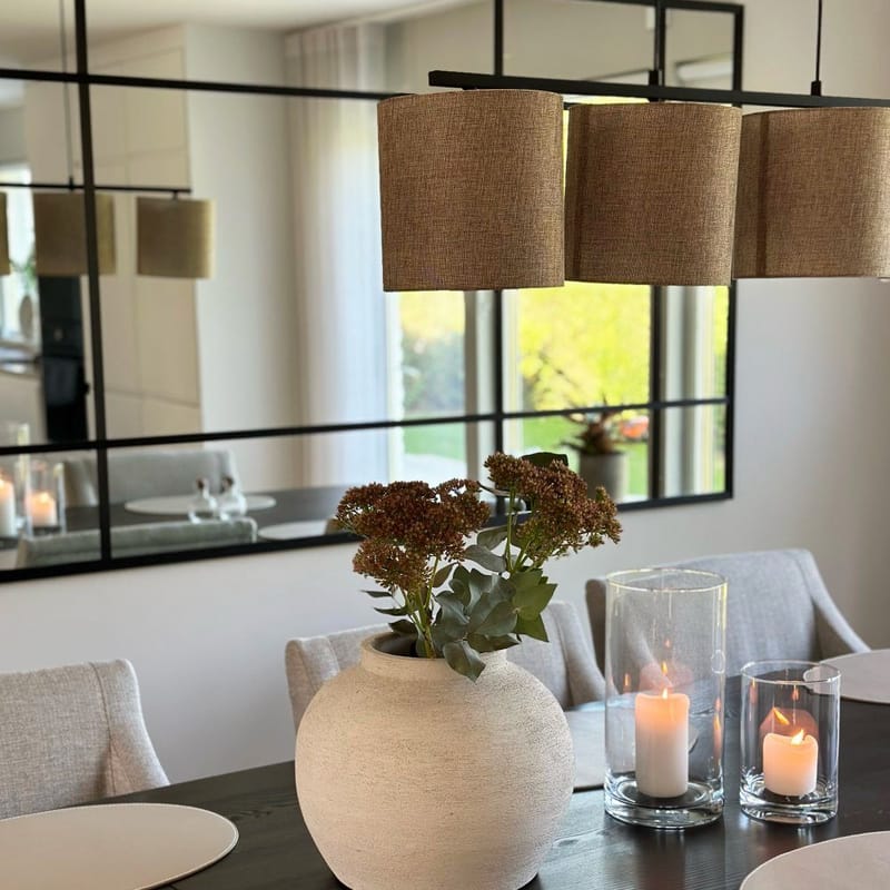 Helkroppsspegel 90x180cm | Spröjsad | Svart ram - Svart - Inredning - Speglar - Helkroppsspegel