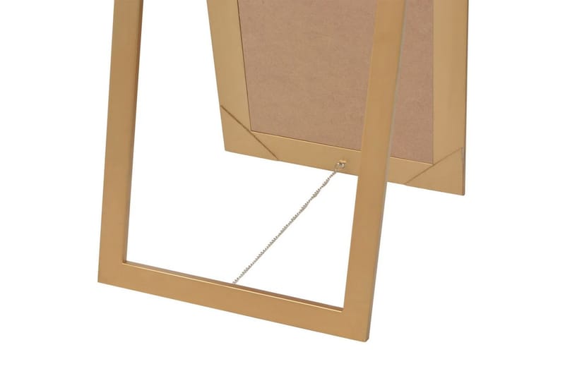 Fristående spegel i barockstil 160x40 cm guld - Guld - Inredning - Speglar - Helkroppsspegel