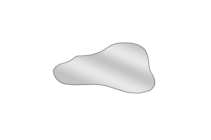 Kelon Vägghängd Spegel 60 cm - Svart - Inredning - Speglar - Väggspegel