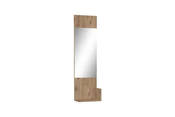 Kosmo Vägghängd Spegel Rectangulär 32x114 cm - Grå - Inredning - Speglar - Väggspegel