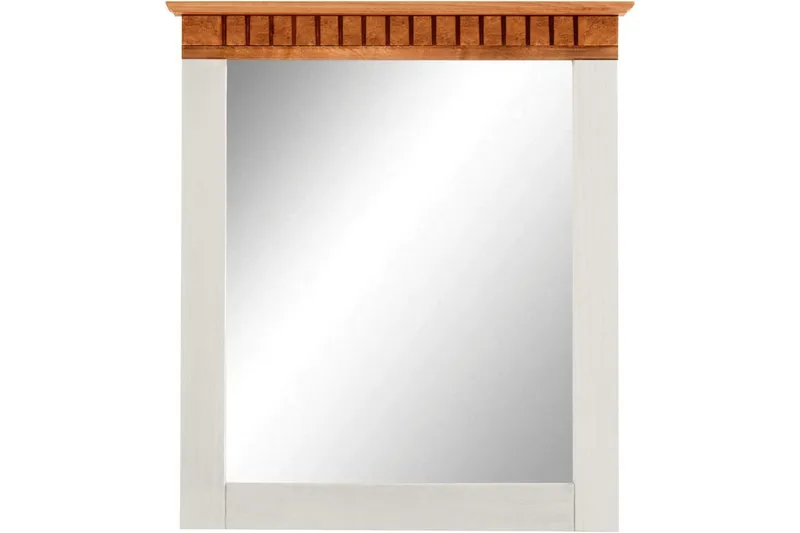 Lisa Vägghängd Spegel Rectangulär 60x70 cm - Vit - Inredning - Speglar - Väggspegel