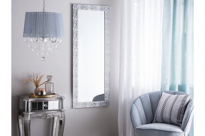 Marans Spegel 50 cm - Silver - Väggspegel - Helkroppsspegel - Hallspegel