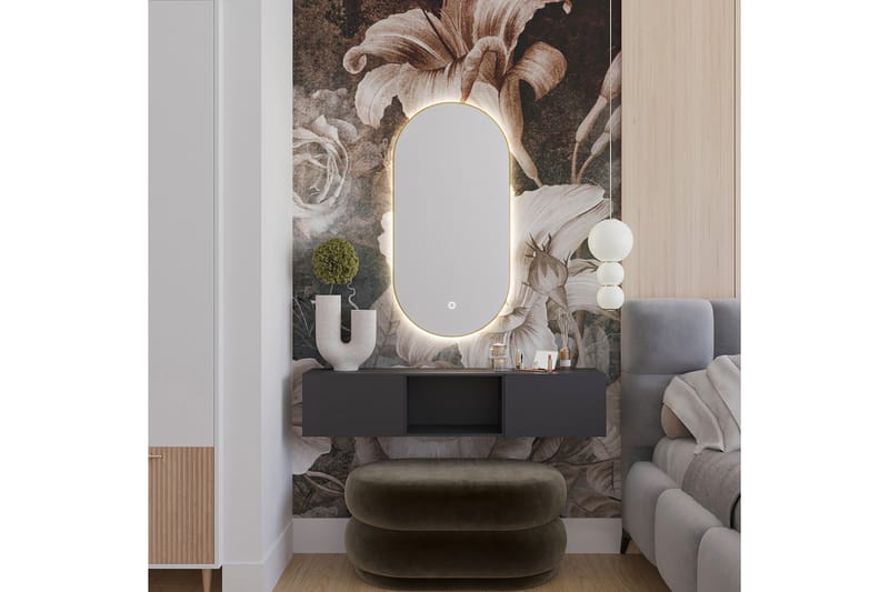 Micedi Vägghängd Spegel 50x100 cm - Guld - Inredning - Speglar - Väggspegel