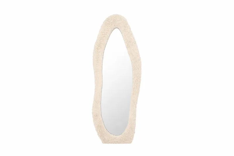 Mirza Stor spegel 160 cm - beige - Inredning - Speglar - Väggspegel