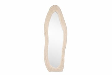 Mirza Stor spegel 193 cm - beige - Inredning - Speglar - Väggspegel