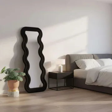 Muli Golvspegel 65x170 cm - Svart - Inredning - Speglar - Helkroppsspegel