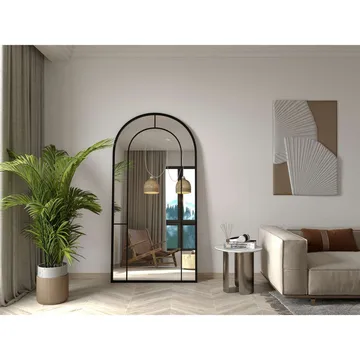 Navricon Golvspegel 90x180 cm - Svart - Inredning - Speglar - Helkroppsspegel