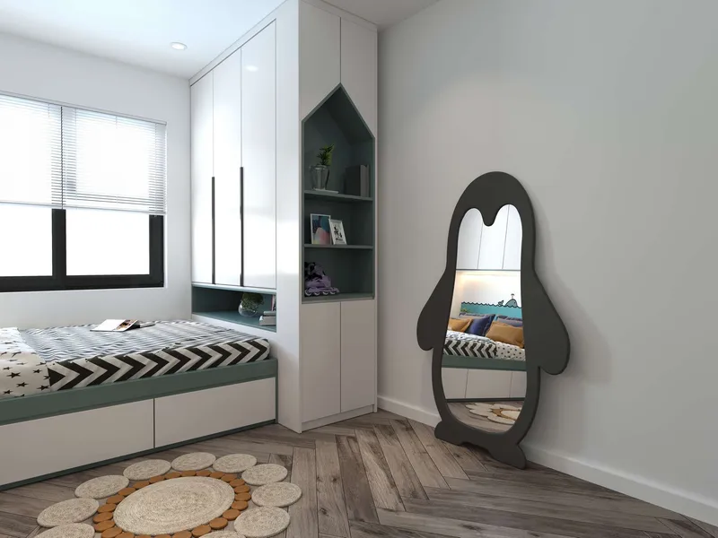 Orven Golvspegel 90x150 cm - Svart - Inredning - Speglar - Helkroppsspegel