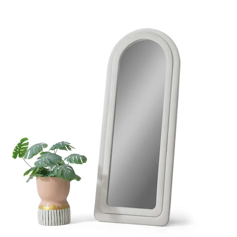 Ottawa Golvspegel 65x170 cm - Krämvit - Inredning - Speglar - Helkroppsspegel