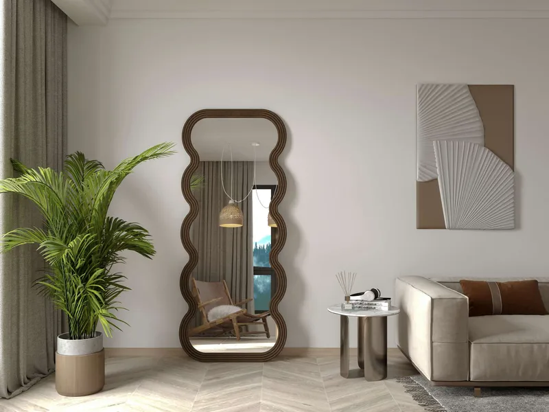 Ratira Golvspegel 70x170 cm - Brun - Inredning - Speglar - Helkroppsspegel