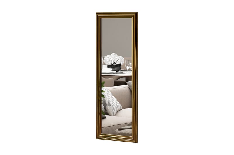 Rube Spegel 40 cm Rektangulär - Guld - Väggspegel - Hallspegel