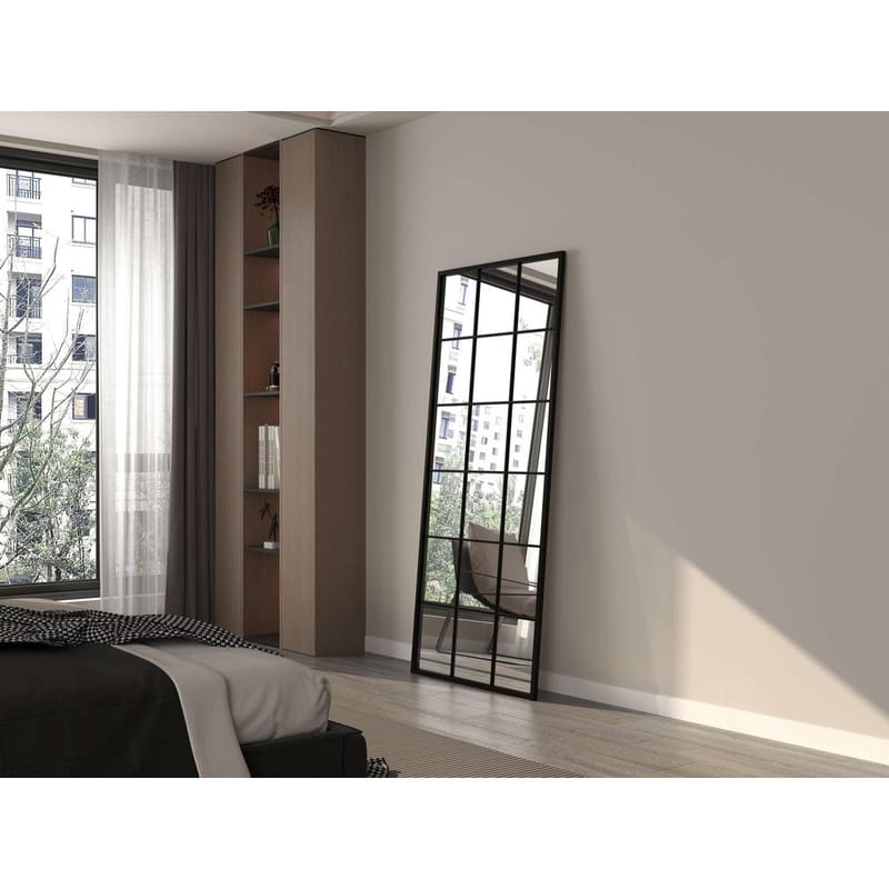 Salvin Golvspegel 80x180 cm - Svart - Inredning - Speglar - Helkroppsspegel