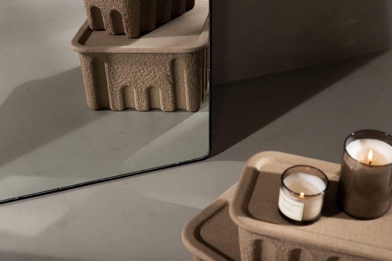 Sarasota Vägghängd Spegel Rektangulär 66x193 cm - Svart - Inredning - Speglar - Väggspegel