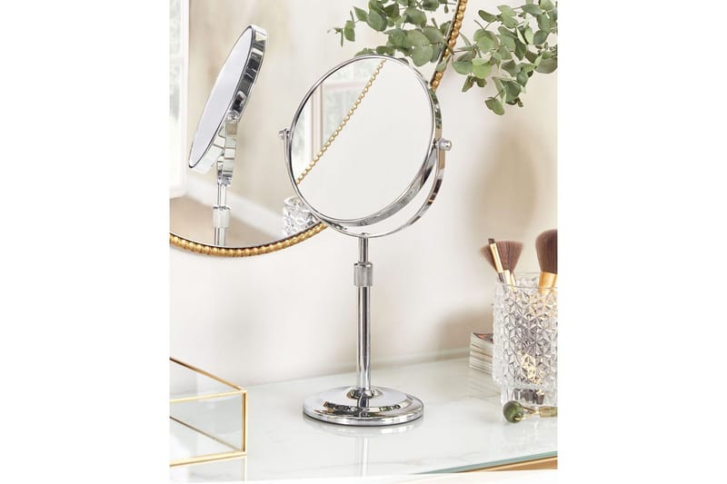 Sminkspegel Aveyron Silver - Silver - Inredning - Speglar - Sminkspegel