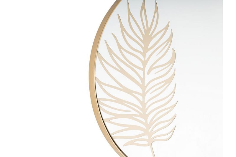 Cherilus Spegel Rund 57 cm - Guld - Sminkspegel - Badrumstillbehör