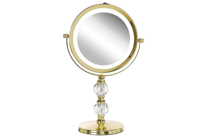 Sminkspegel Claira Guld - Guld - Inredning - Speglar - Sminkspegel