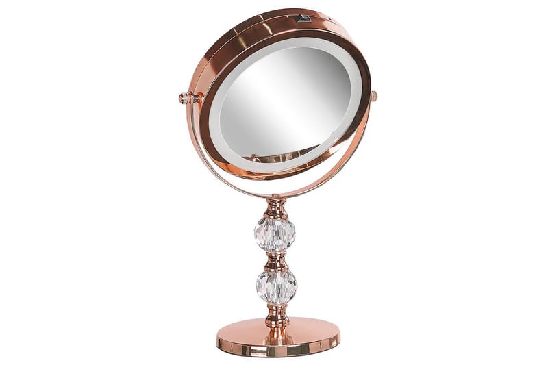 Sminkspegel Claira Rose guld - Rose guld - Inredning - Speglar - Sminkspegel