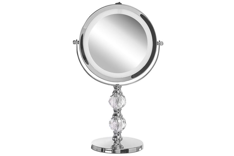 Sminkspegel Claira Silver - Silver - Inredning - Speglar - Sminkspegel
