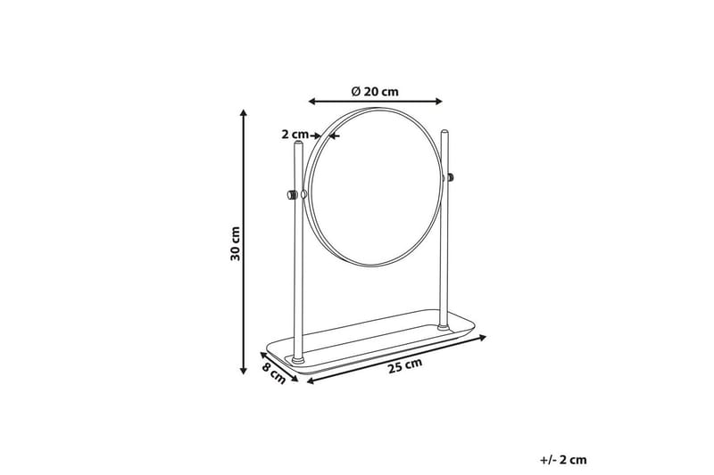 Sminkspegel Finistere - Inredning - Speglar - Sminkspegel
