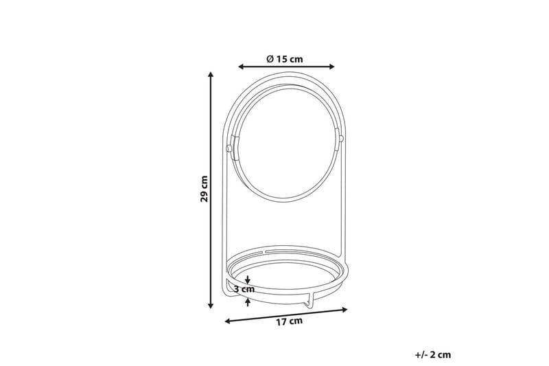 Sminkspegel Indre - Inredning - Speglar - Sminkspegel
