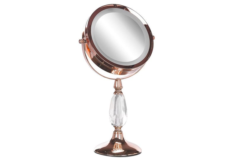 Sminkspegel Maury Rose guld - Rose guld - Inredning - Speglar - Sminkspegel