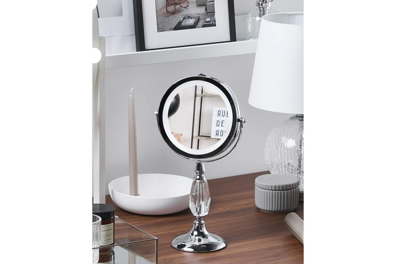 Sminkspegel Maury Silver - Silver - Inredning - Speglar - Sminkspegel
