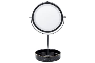Sminkspegel Savoie Silver/Svart