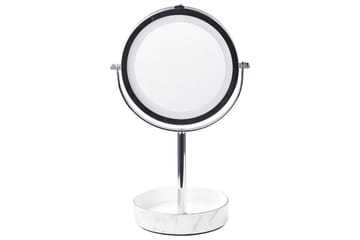 Sminkspegel Savoie Silver/Vit