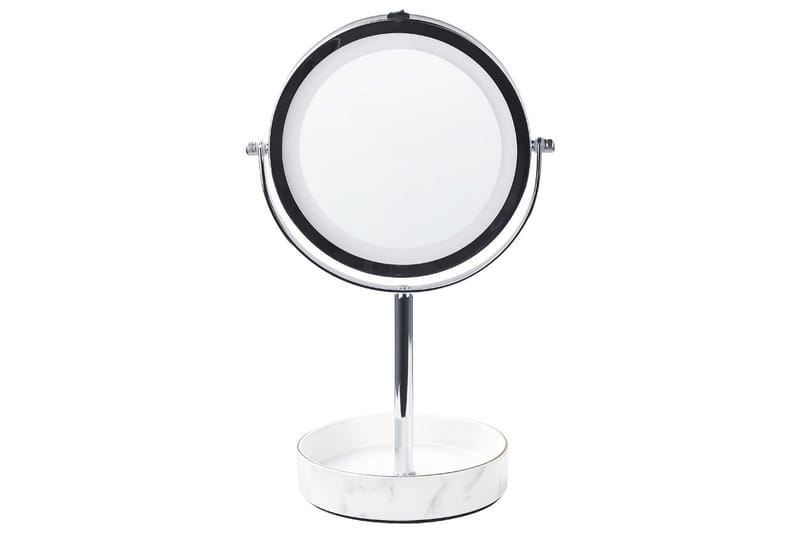 Sminkspegel Savoie Silver/Vit - Silver/Vit - Inredning - Speglar - Sminkspegel
