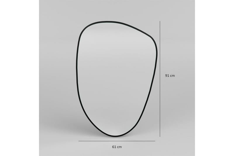 Spegel Adesis Svart - Svart - Inredning - Speglar - Väggspegel