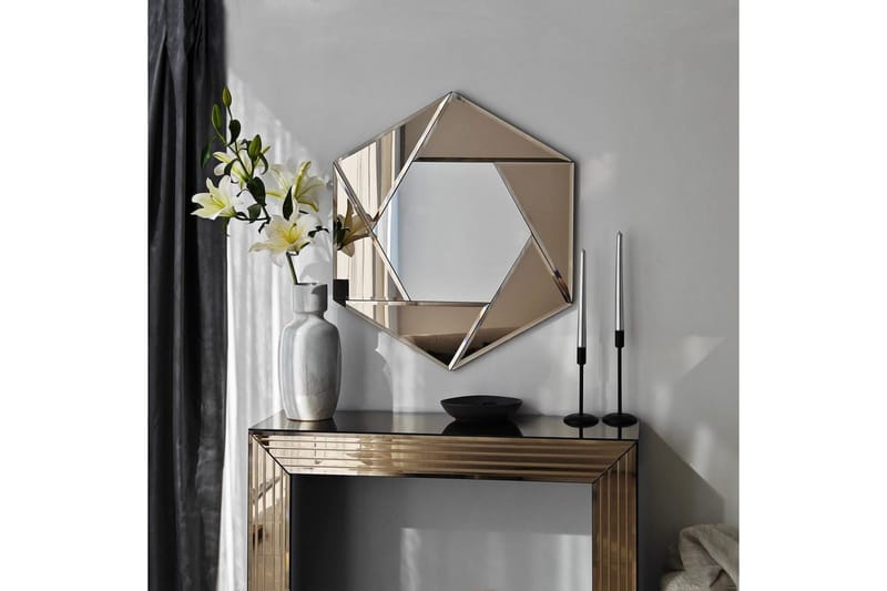 Spegel Calrith Brons - Brons - Inredning - Speglar - Väggspegel