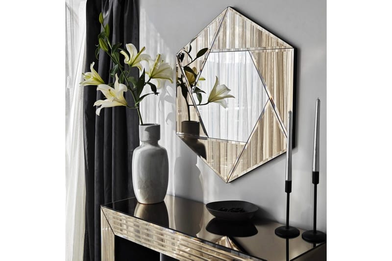 Spegel Calrith Brons - Brons - Inredning - Speglar - Väggspegel